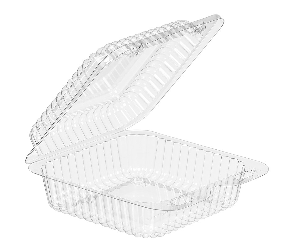 SLP10 4.5″ Square Hinged Container 500CT